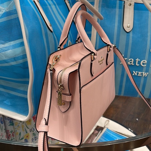 Kate Spade Madison Saffiano Leather Small Satchel
Conch Pink
NWT - Picture 3 of 16
